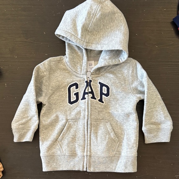 GAP Other - GAP Light Gray Zip-Up Hoodie